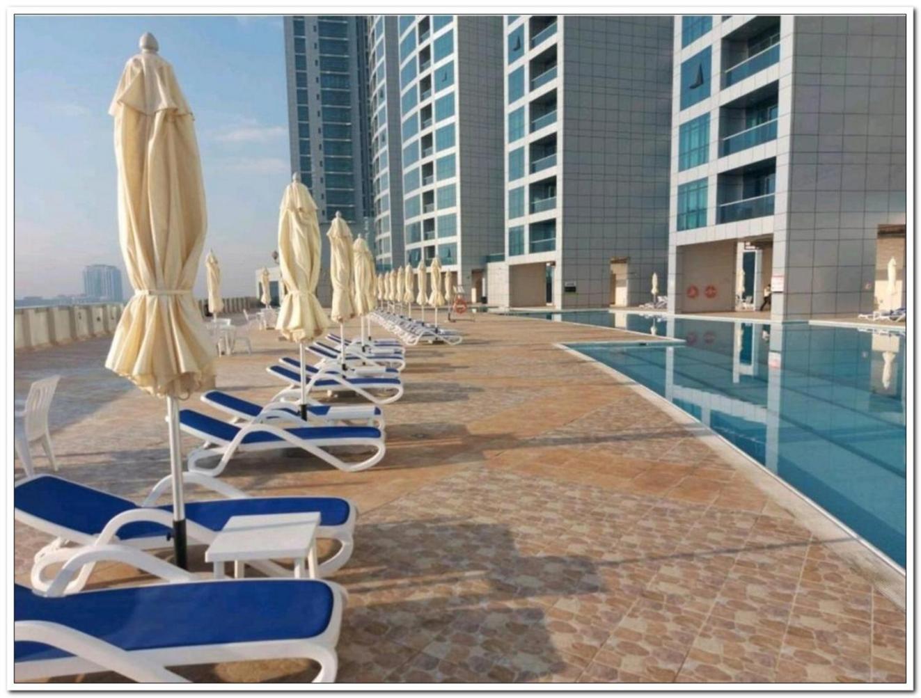 Skyline High Beach 2 Bedroom Apartment Ajman Exterior foto